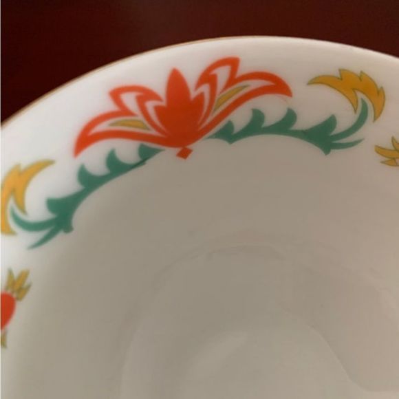 Schirnding 1920 teacup - Bavarian China - very rare-flawless - numbered 21   - Picture 8 of 9